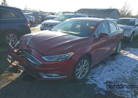 2017 Ford Fusion Se from USA, damaged, VIN 3FA6P0HD1HR311418